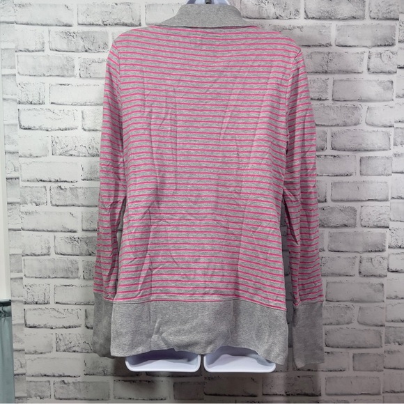 Victoria’s Secret VSX Sexy Sport Striped Asymmetrical Zipper Jacket Small - Picture 5 of 8